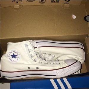 White high top convers